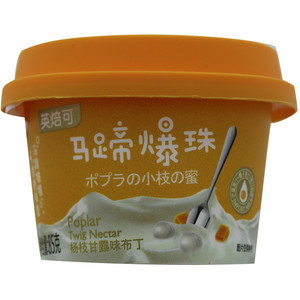 英焙可杨枝甘露味布丁（马蹄爆珠）