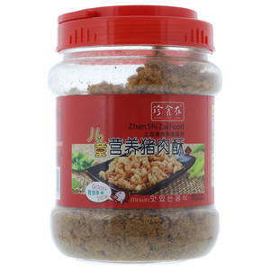 珍食在儿童营养猪肉酥