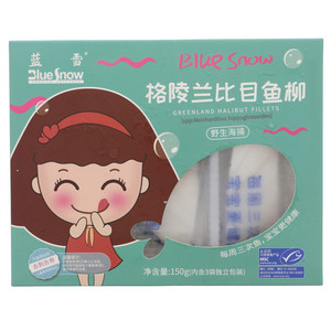 蓝雪格陵兰比目鱼柳