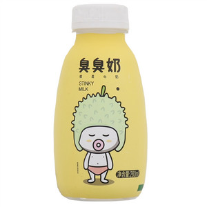 李子园臭臭奶榴莲牛奶