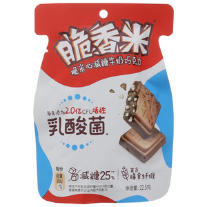 脆香米脆米心减糖牛奶巧克力