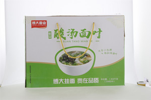 博大紫菜酸汤面叶