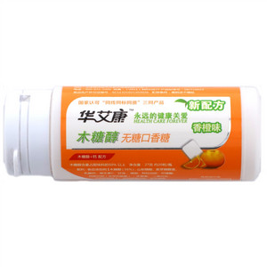 华艾康香橙味口香糖