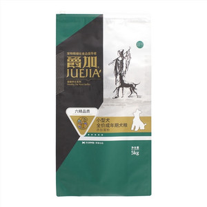 爵加健康养生系列小型犬全价成年期犬粮