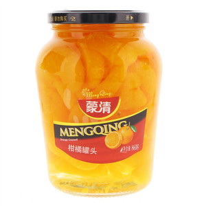 蒙清柑橘罐头（混合型）