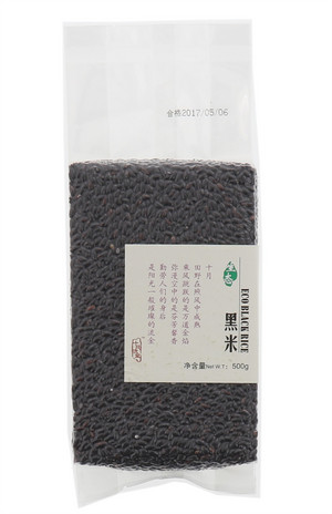 十月流金生态黑米500g