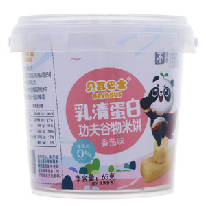 贝瓦巴士番茄味乳清蛋白功夫谷物米饼