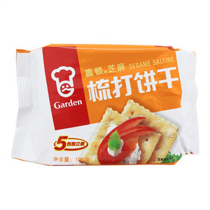嘉顿芝麻梳打饼干（含钙）发酵饼干