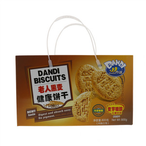 丹迪DANDI老人黑麦健康饼干800克