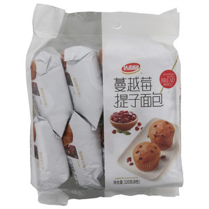 320克（8枚）达利园蔓越莓提子面包