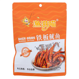 渔滋喵烧烤味铁板鱿鱼