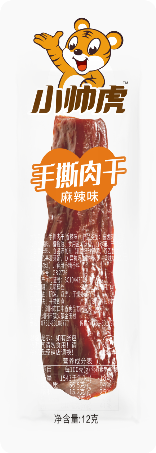 小帅虎麻辣味手撕肉干