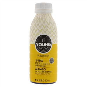 轻YOUNG芒果味乳酸菌饮料