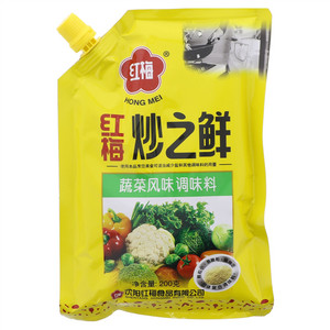 红梅炒之鲜蔬菜风味调味料