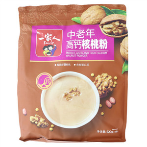 一家人中老年高钙核桃粉