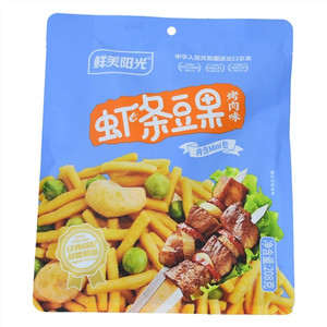 鲜美阳光烤肉味虾条豆果