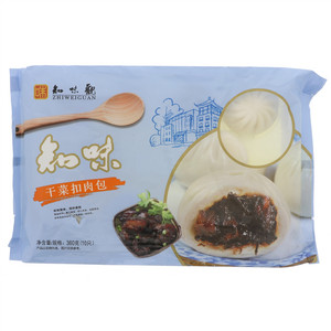 知味观干菜扣肉包