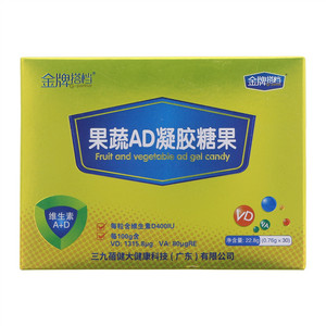 金牌搭档果蔬AD凝胶糖果