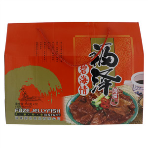 福泽碧海情海蜇屋型礼盒（即食海蜇）