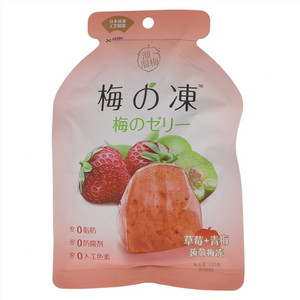 120g冻心装天然青梅+草莓 蒟蒻果冻