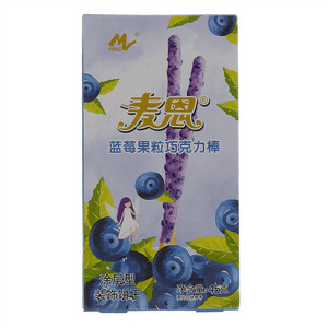 麦恩蓝莓果粒巧克力棒