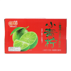 悠小君小青柠汁饮料
