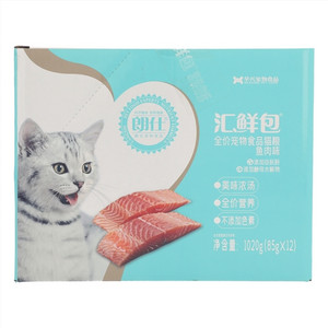 朗仕汇鲜包鱼肉味全价宠物食品猫粮