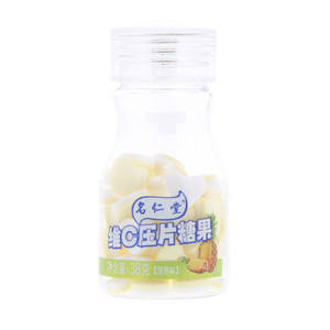 名人堂维C压片糖果(菠萝味) 