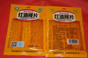 红油辣片80克