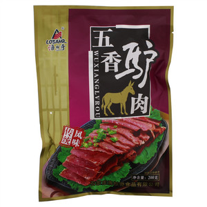 洛杉奇五香驴肉