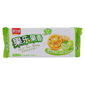 嘉士利果乐果香果酱味夹心饼干