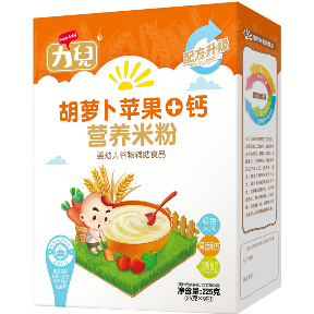 力兒胡萝卜苹果+钙营养米粉