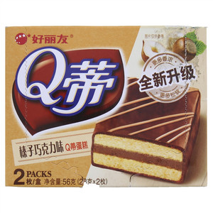 好丽友Q蒂榛子巧克力味