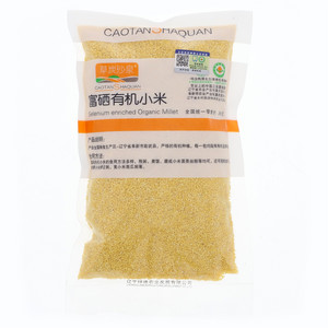 草炭沙泉富硒有机小米
