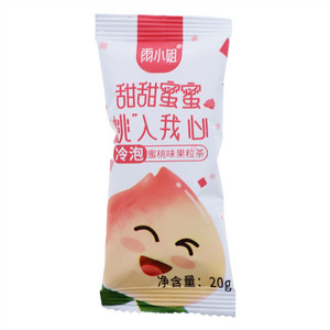 雨小姐冷泡果粒茶蜜桃味