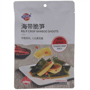 蜡笔小新脆嫩香辣味海带脆笋