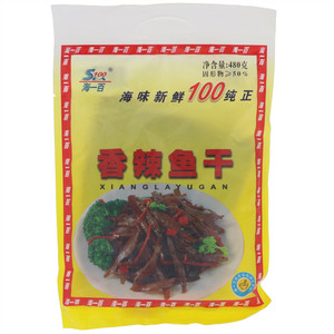 海一百香辣鱼干