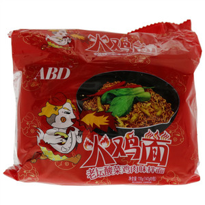 福家欢ABD火鸡面老坛酸菜鸡肉味拌面