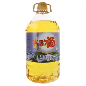 优品福亚麻籽原味清香食用植物调和油