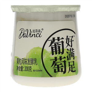 达芬奇整颗果粒酸奶葡萄味