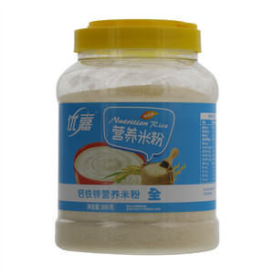 优嘉钙铁锌营养米粉