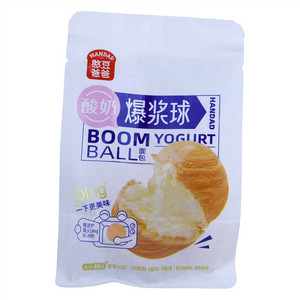 憨豆爸爸酸奶爆浆球面包