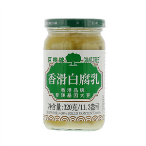 巨树牌香滑白腐乳