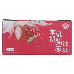 小羊倌草莓味羊奶乳酸菌饮品
