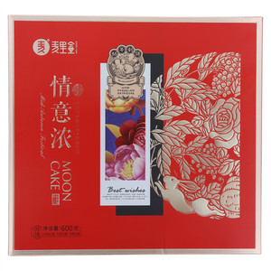 麦里金情意浓月饼礼盒
