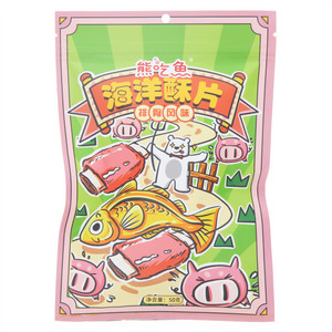 熊吃鱼排骨风味海洋酥片