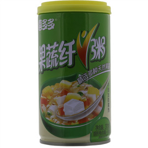 喜多多原味果蔬纤V粥罐头