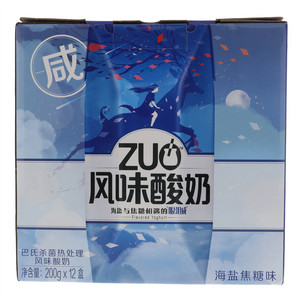 ZUO海盐焦糖味风味酸奶