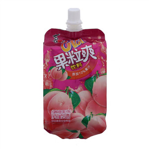 喜之郎CiCi258克水蜜桃味果粒爽饮料