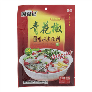 周君记南山青花椒麻辣香水鱼调料